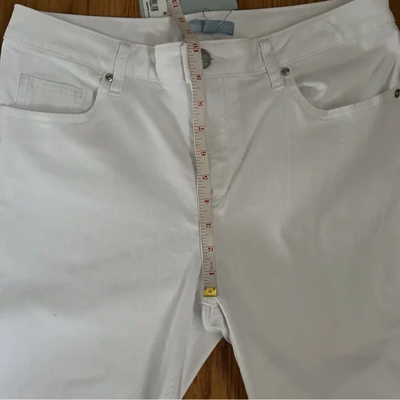 Antonio Melani Veronica White Flare Jeans - Picture 6 of 9